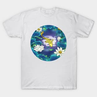 Minhwa: Moonlight Pond  C Type (Korean traditional/folk art) T-Shirt
